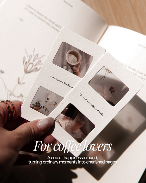 Affirmation Bookmark - For Book Lover/Coffee Lover/Me & Myself