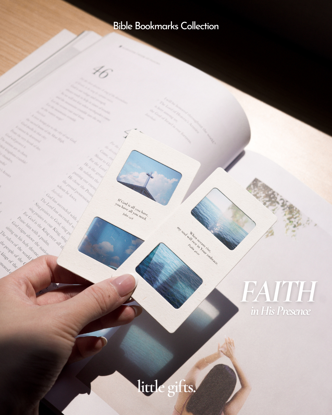 Bible Bookmarks Collection - Rest, Faith, and Love