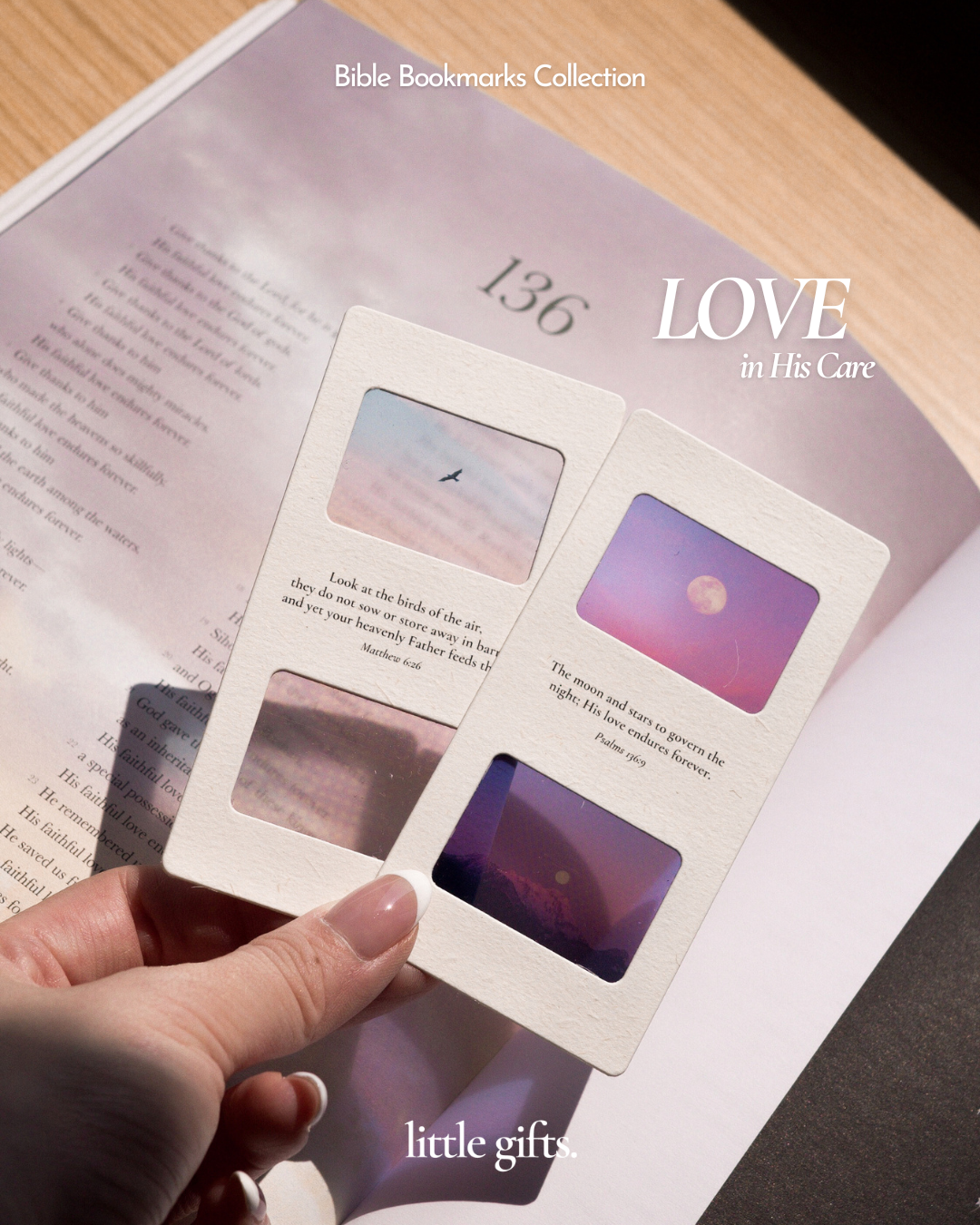 Bible Bookmarks Collection - Rest, Faith, and Love