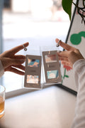 Bookmark Keeper — Clear Charm Case with Keyring
